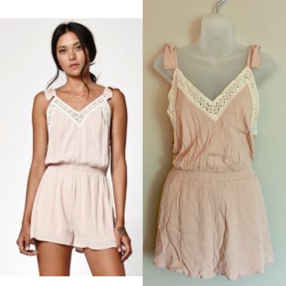 kylie pink romper